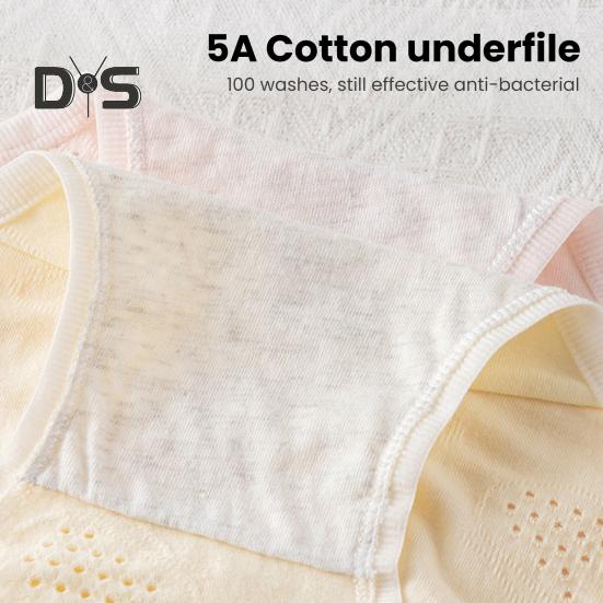 Трусики для школьников, бесшовные, со средней талией, с высокой эластичностью, с отверстиями, с хорошей воздухопроницаемостью, однотонные, облегающие, тонкие, повседневные, спортивные трусы для женщин