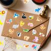 10/30/56PCS Kawaii Balloon Animal PVC Sticky Sticker Aesthetic Children's DIY Decoration Scrapbooking School Supplies