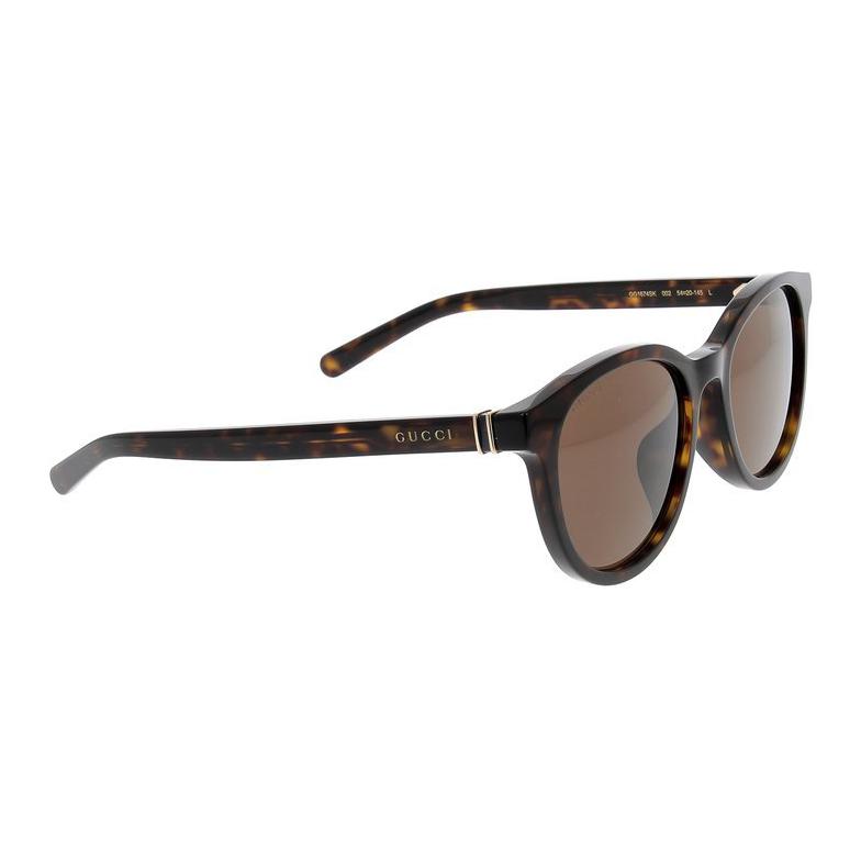 Gucci Letter Print Square Sunglasses Unisex sunglasses Tortoise GG1674SK-002