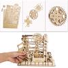 4 Kinds DIY Waterwheel Wooden Model Building Kits Assembly Toy Gift for Children Adult