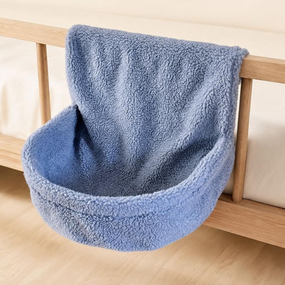 Warm Plush Radiator Cat Hammock Semicircle Plush Sleeping Nest Cat Sleeping Bag Multi-scene Use