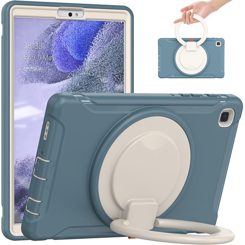 TPU Shockproof Tablet Case With Rotating Stand Galaxy Tab S7 S8 - Multi-Color Slim Protective Cover