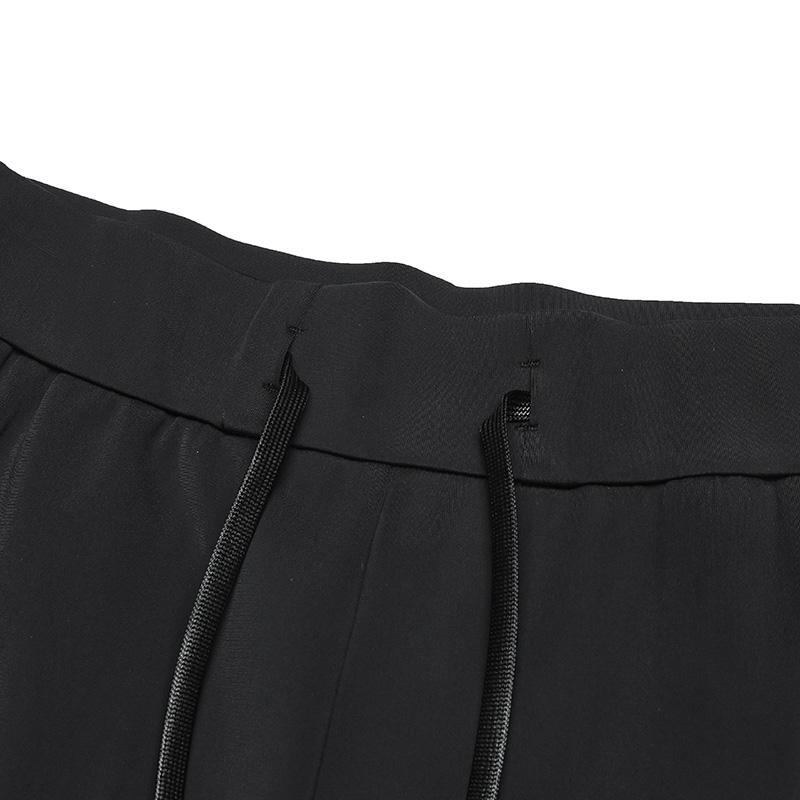 Fila Модные Простые Универсальные Вязаные Повседневные Брюки Прямого Кроя Женские брюки Глубокий черный A11W511612FBK