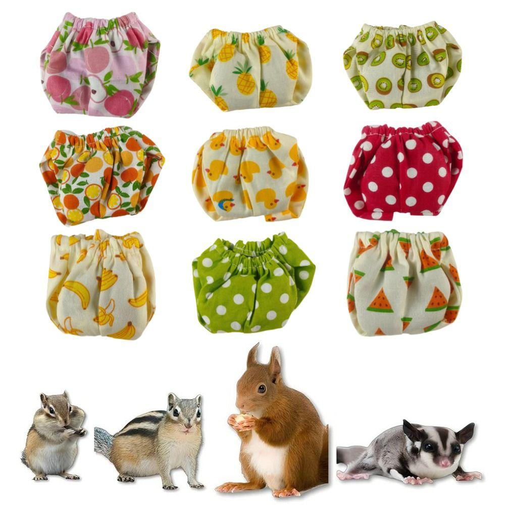 Absorbent Squirrel Diapers Adjustable Small Pet Diapers For Guinea Pigs, Squirrels