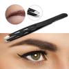 Steel Bevel Brow Clip Eyebrow Tweezers Clip Eyelash Comb Eyebrow Beauty Tools Threading Tweezers