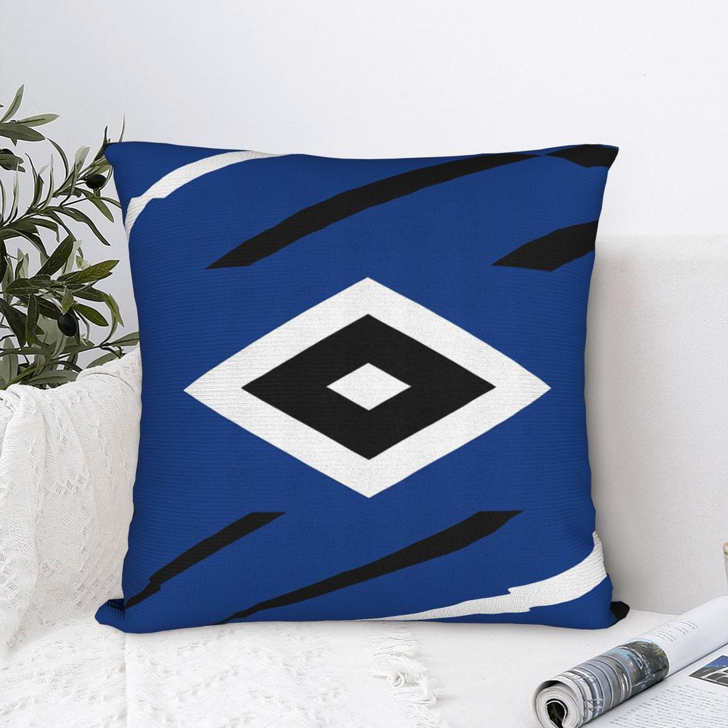 Hsv German Soccer Club Pillow Cover Hamburgers Sv Retro Trendy Pillow Case For Sofa Car Home Decor Custom Pillowcases Gift