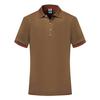 HBT 602 200G Cool Silk Cotton Embroidered Lapel POLO Shirt