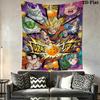 Dragon Ball Wall Tapestry Aesthetic Wall Hanging Printed Fabric Blanket Decorative Tapestries for Bedroom Living Room Home Decor