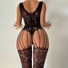 Сексуальное сетчатое боди для женщин без ластовицы, порно-колготки, нижнее белье, женские бодистокинги, эротическая сетчатая одежда, ночные клубы, секс-набор