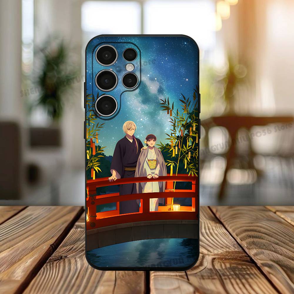 Чехол для телефона Аниме M-Miyo K-Kudou для Samsung S24 25 23 22 21 20 Plus Ultra 5G Lite Ударопрочный чехол