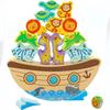 Stacking Games for Kids Wooden Balance Stacking Educational Toys for Family Games Birthday Gift Party Travel Toys