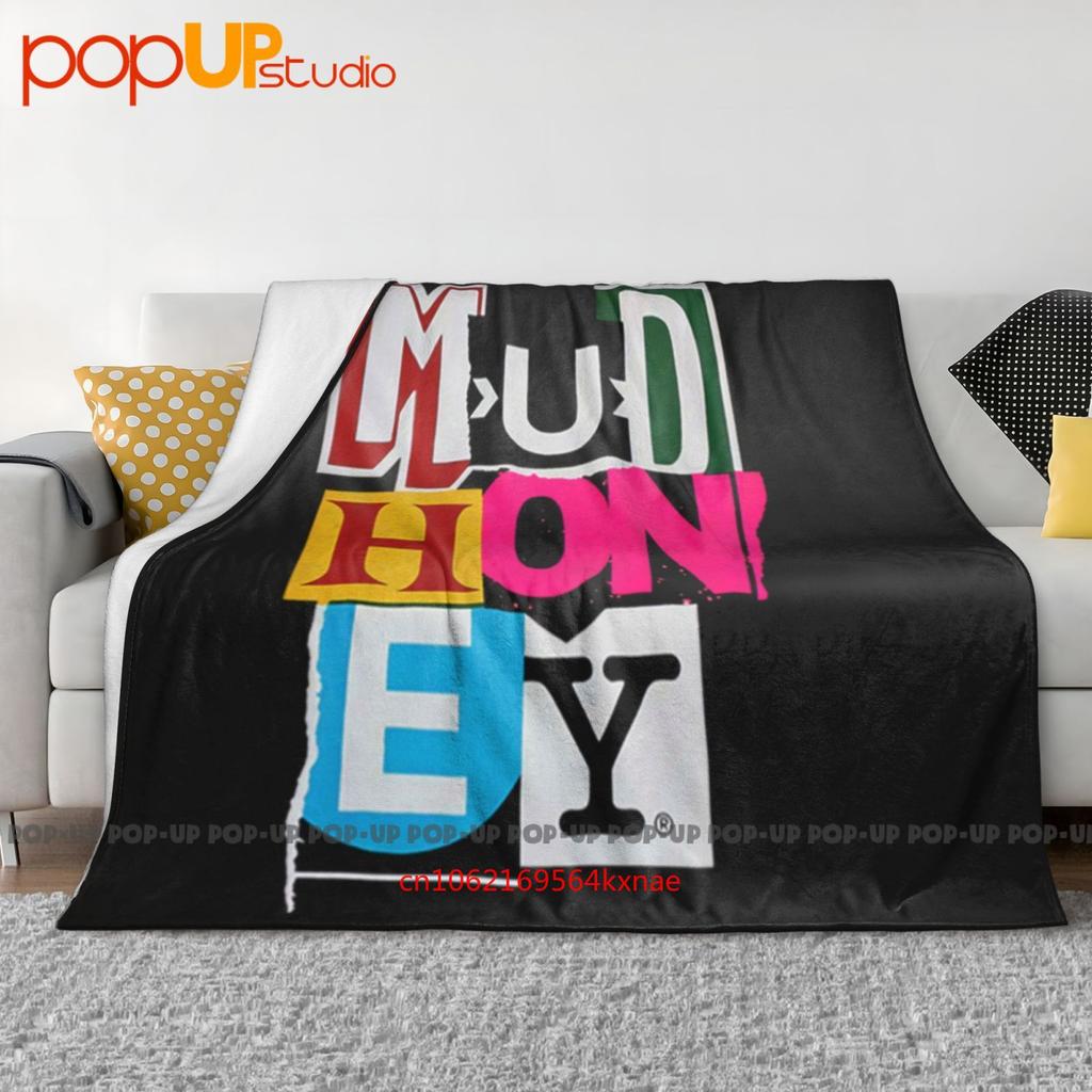 Mudhoney Рок-группа Гранж-музыка Ультрамягкое одеяло Плед Зимнее покрывало для дивана Постельное белье