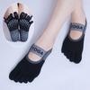 with Elastic Band Five Finger Socks Low-ankle Five Toes Sports Socks Ladies Yoga Socks  Women