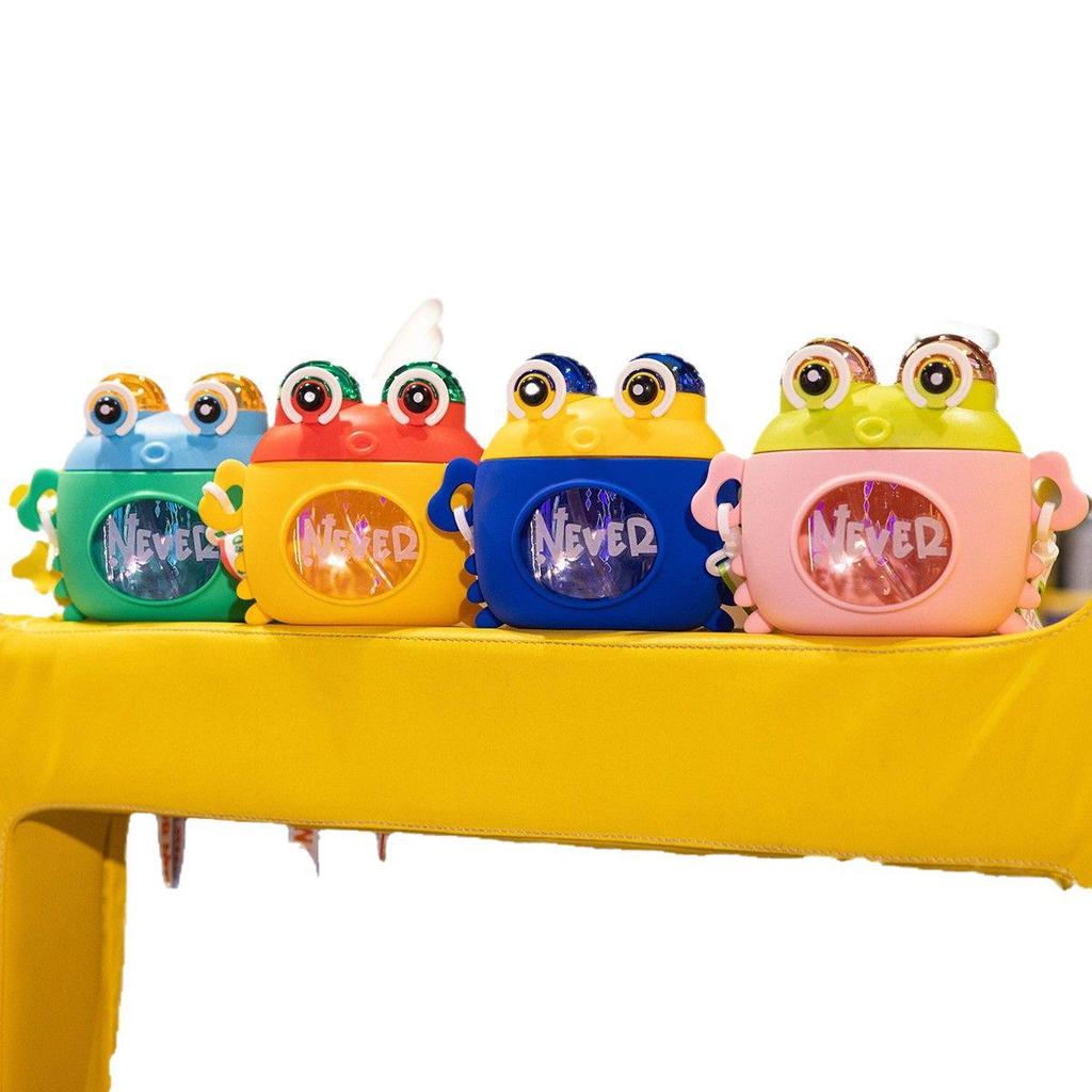 Mr. Krabs Cartoon Anti-Fall Straw Cup: High-Value Children's Plastic Water Cup