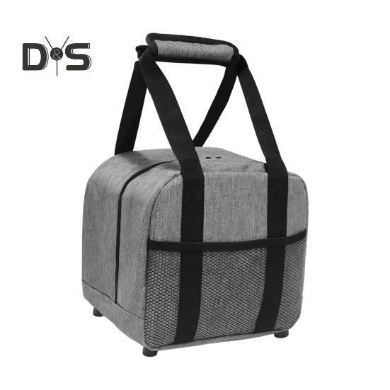 Сумка для шаров для боулинга, переносная сумка для одного мяча с мягким держателем и сетчатым карманом, небольшой чехол для шаров для боулинга для мужчин, подарки