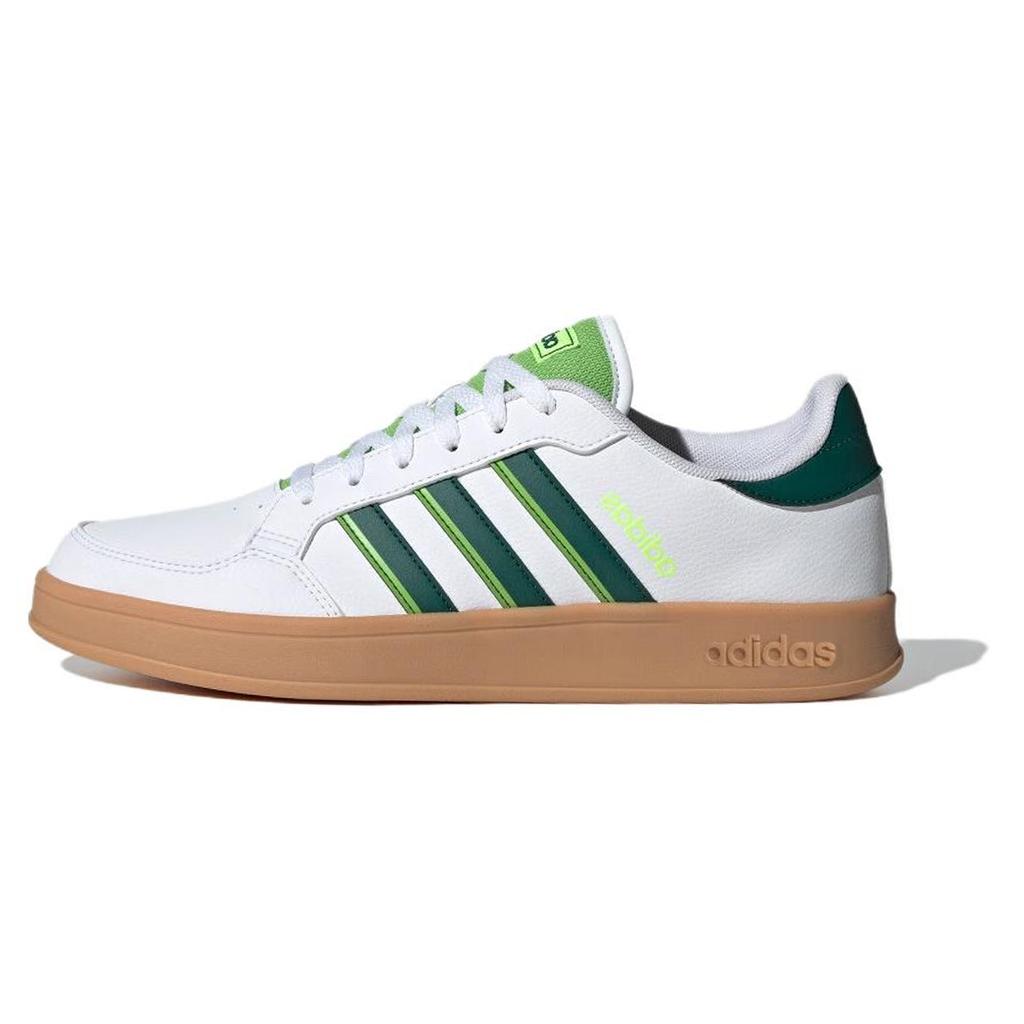 adidas Брейкнет 'Белый Лесной Зеленый' IG6536
