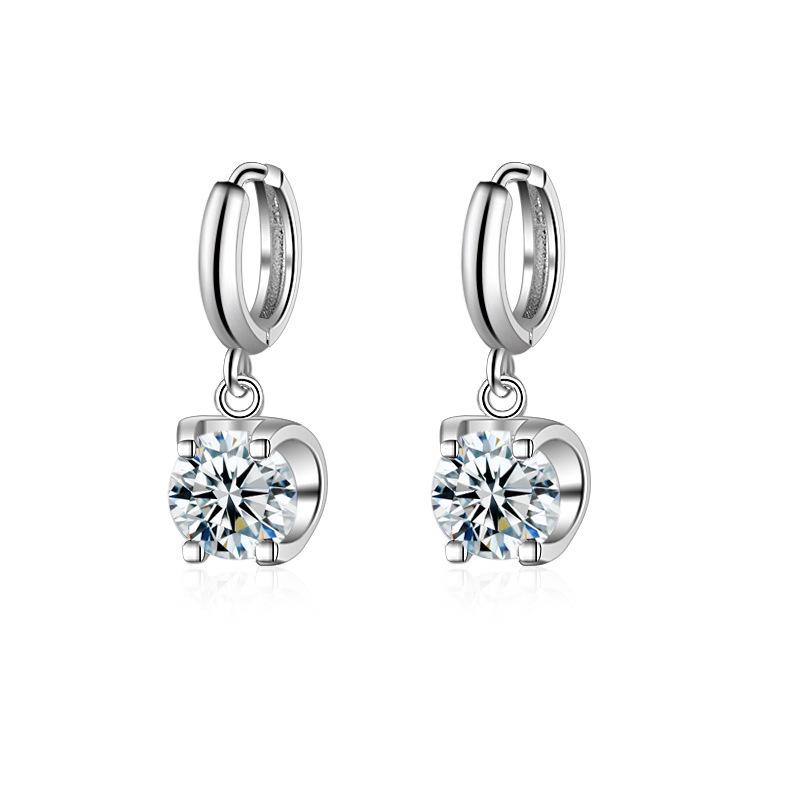 Korean Fashion Long Zircon Earrings for Women