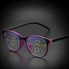 New 3 In 1 Progressive Multifocal Reading Glasses For Women  Eyeglasses Easy To Look Far and Near +1.0 To +4.0