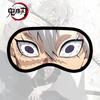 Anime Demon Slayer Eye Patch Kimetsu No Yaiba Kamado Tanjirou Cartoon Sleep Blindfold Shading Casual Eyes Mask Cosplay Props