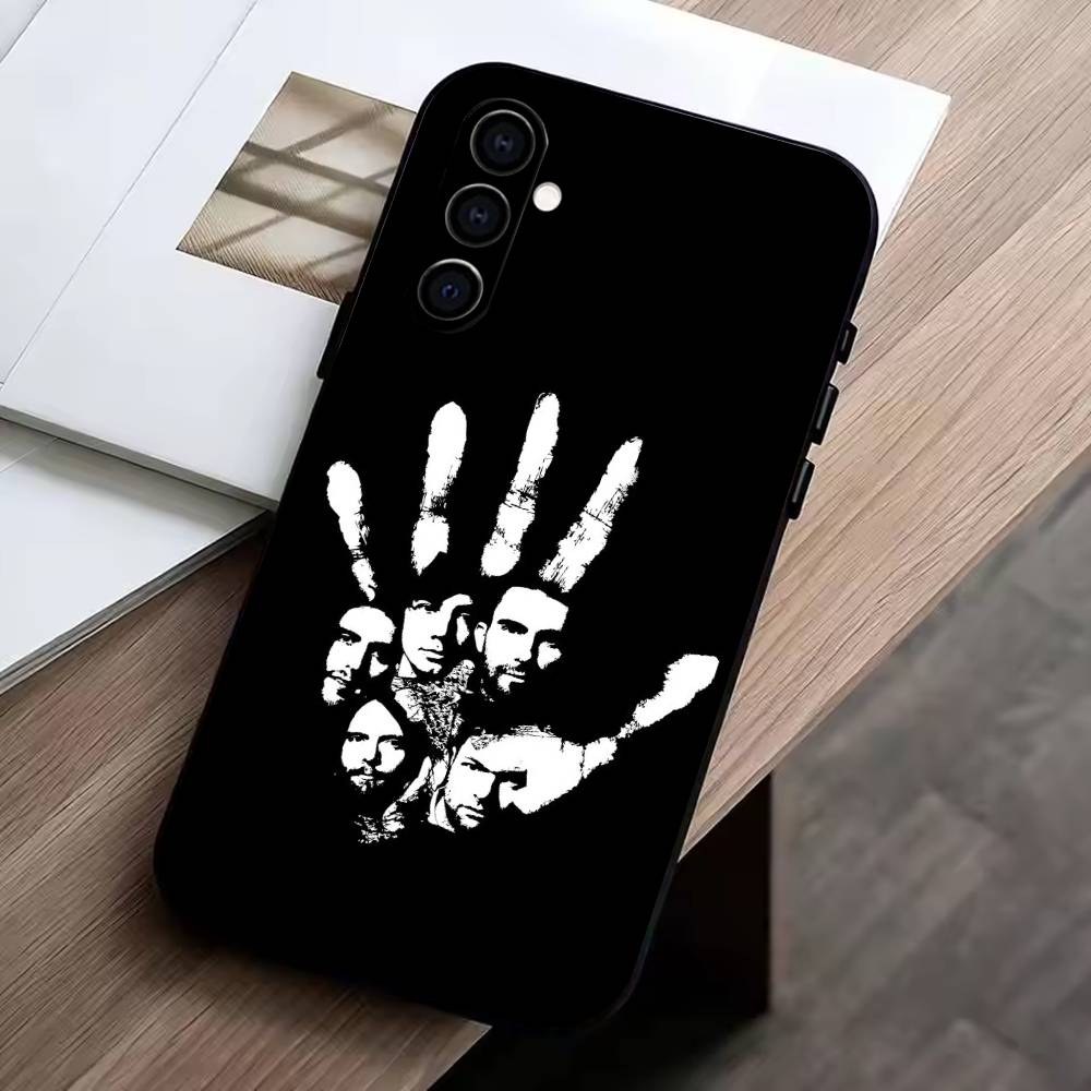 M-Maroon 5  Phone Case For Samsung Galaxy A73,A72,A71,A70,A53,A52,A51,Others Soft Black Cover