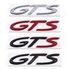 3D Металлические наклейки на автомобиль GTS Английская буква Эмблема автомобиля Крыло Боковая Задняя часть Багажник Значок Наклейка Аксессуары