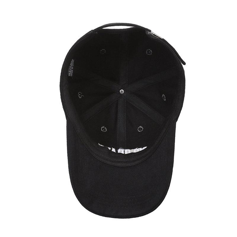 Snowflake velvet COLORADO baseball cap for women, small face, wide brim cap, summer visor for men