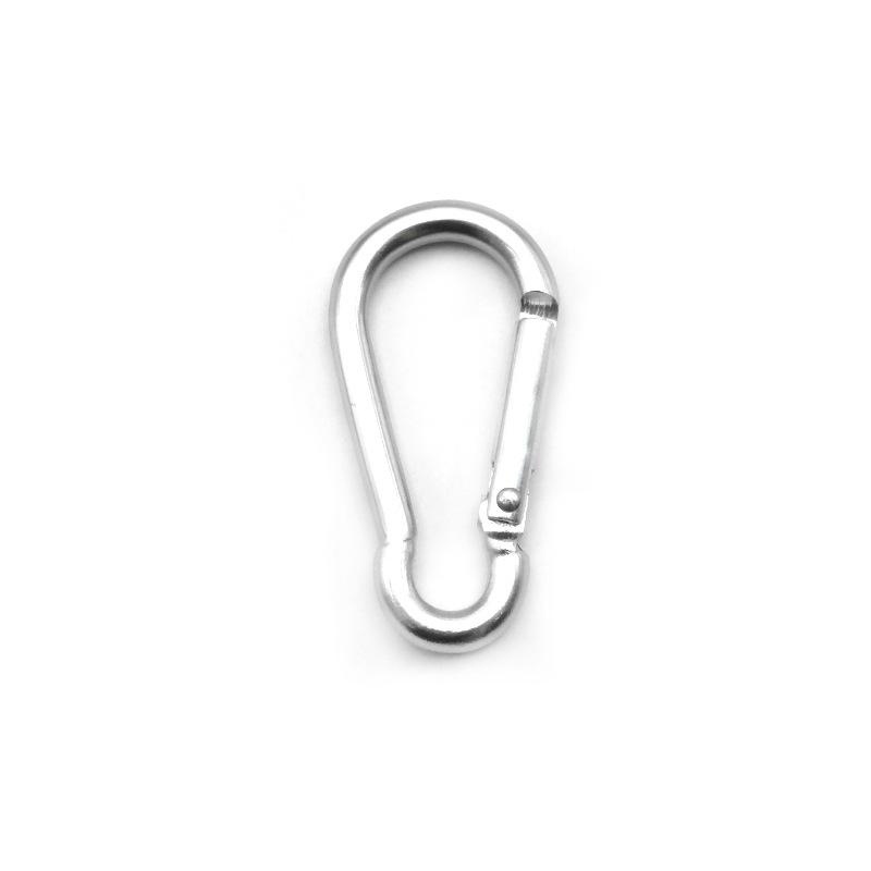 1/11/11pcs Aluminum Carabiner Key Chain Clip Outdoor Camping Keyring Snap Hook Water Bottle Buckle Kit Climbing Accessories
