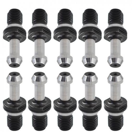 New Fits For Kia Mori Seiki 10PC Pull Stud Retention Knob BT40 90°0.589"