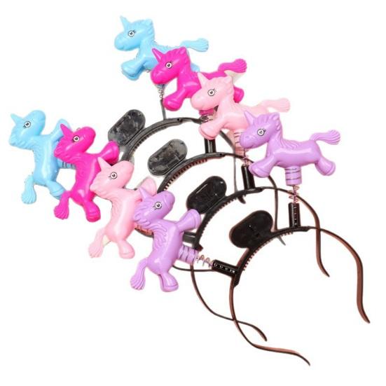 Светодиодный светящийся жезл, светящийся ободок с лошадиной головой, светящаяся палочка-игрушка на батарейках, мягкая мигающая световая палочка для концертов, вечеринок и фотосъемки