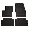 Резиновые коврики для автомобиля для: Ford Kuga MK2 Внедорожник (2012-2019 гг.) - черные, облегающие