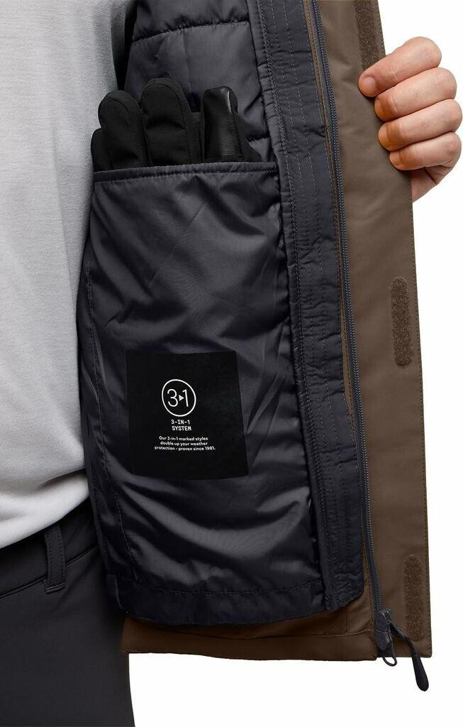 Куртка Jack Wolfskin Jasper 3IN1 Jacket M (A61858) холодный кофе