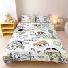 Cartoon Crayon Shin-Chan Bedroom Set 3-Piece Duvet Cover Children'S Printed Home Co-Branded Mattress Bedding Set