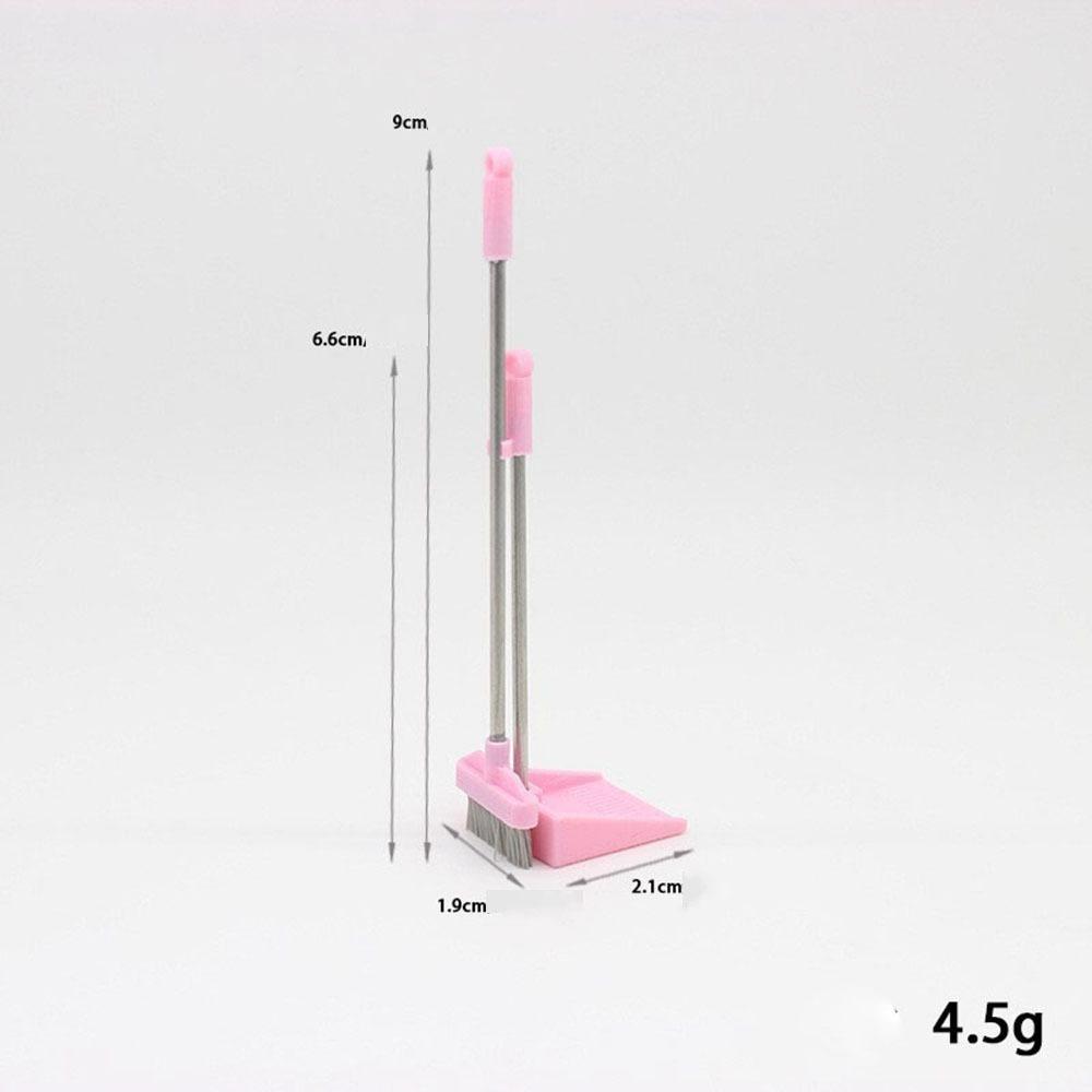 Миниатюрная метла для кукольного домика Micro Life 1:12 Декор Игрушка Украшение Реквизит Кукольный Дом Украшение