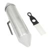 Metal Guiro Shaker with Scraper Band Accompaniment Sand Hammer Guiro Latin Instruments Musical Training Tool Enduring