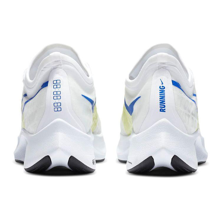 Nike Zoom Fly 3 Женские кроссовки White Silver Blue Lime Racer-Blue Cyber ​​Metallic-Silver AT8241-104