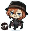 Bungo Stray Dogs Big Acrylic Figure [Nakahara Chuuya]