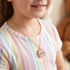 Cat Bear Charm Children's Necklace Cute Design Princess Costume Necklace  Kids Fashion