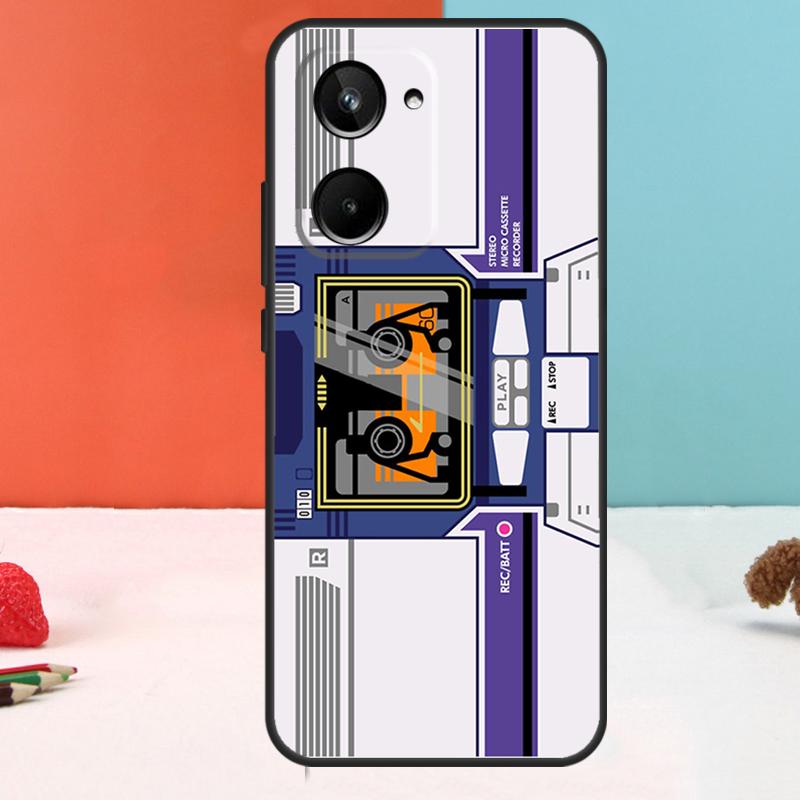 Ретро-кассета Для Realme 15 Pro 10 11 12 13 14 Pro Plus GT6 GT7 C65 C67 C63 C61 C55 C51 C53 C35 C75 Чехол