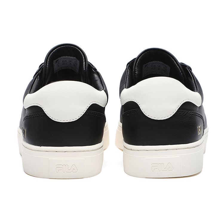 Fila 1911 Кожа пигскин Кожа коровья Повседневные низкие кеды Мужские кеды Черный F12M222209FBK