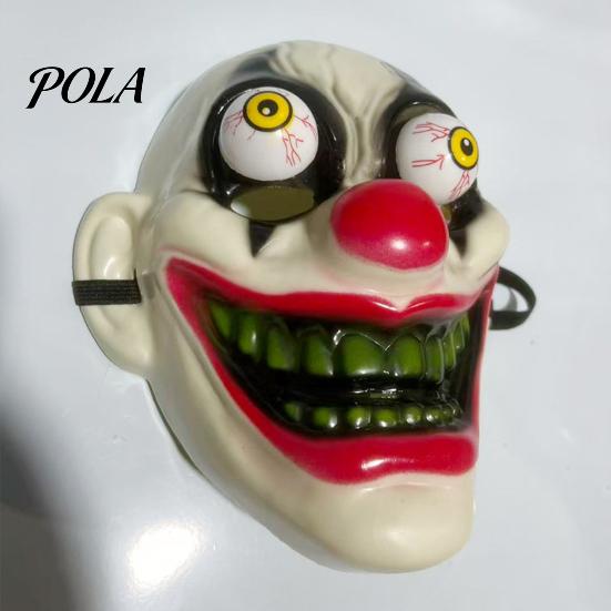 Resistant to Falling Halloween Mask Horror Full Face with Protruding Bloodshot Eyeballs, Scary Party Creepy Secret Room Script Prop for Adult Cosplay