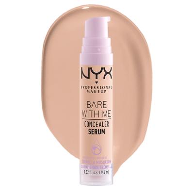 NYX Professional Makeup Корректор-сыворотка Bare With Me, Натуральный, Среднее покрытие, Легкий, 9,6 мл