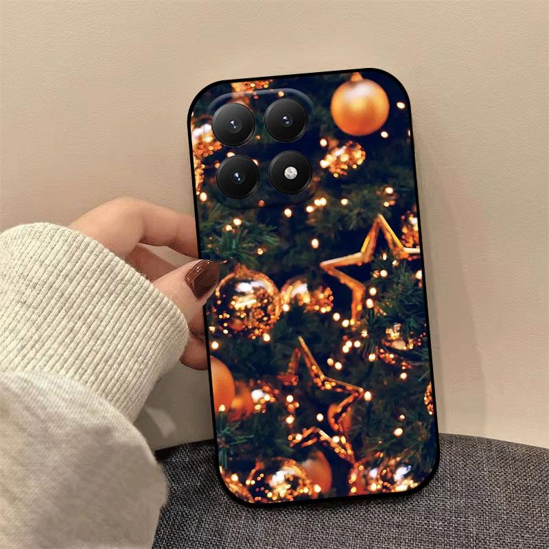 Рождественская живопись Мягкий ТПУ Силиконовый чехол Для Xiaomi 15T 14T 12T Pro 13T 12T 11T 10T Pro Ударопрочный чехол для телефона Противоударный Funda