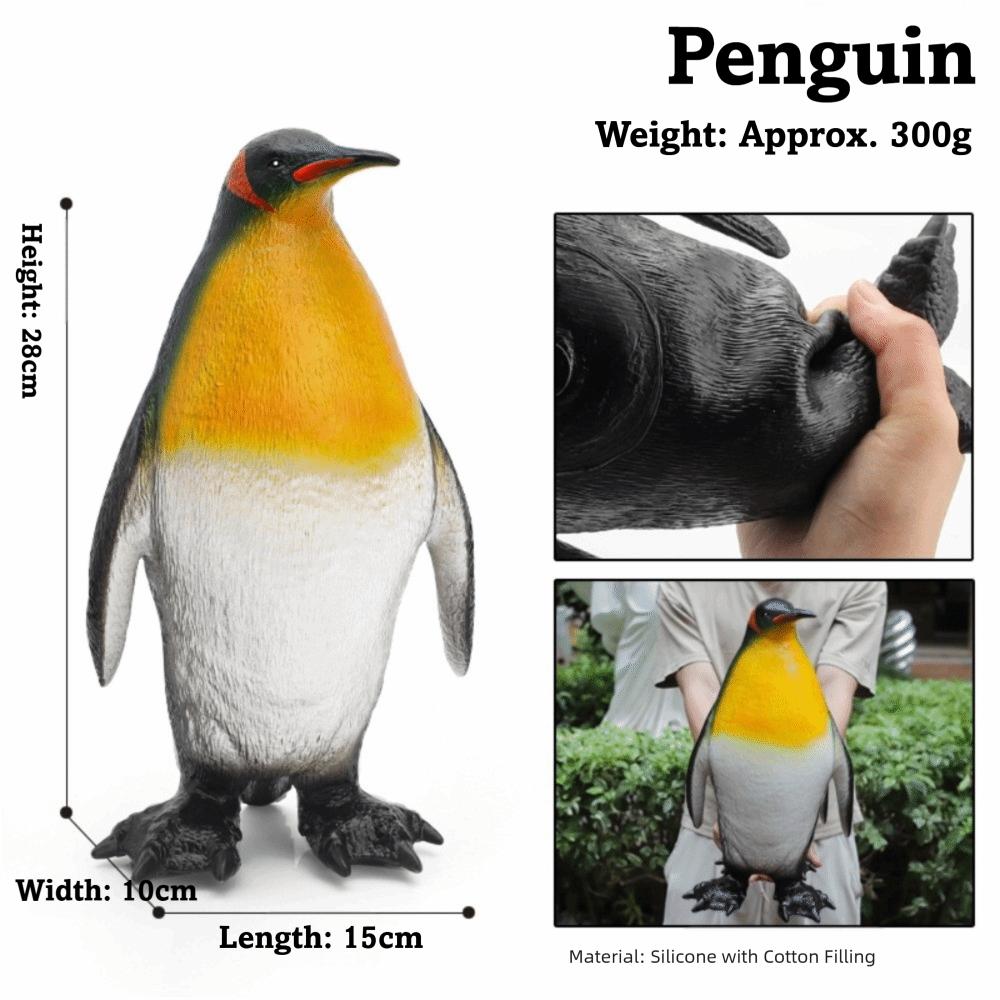 Large Size Ocean Animals Action Figures Great White Shark Model Ocean Animal Simulation