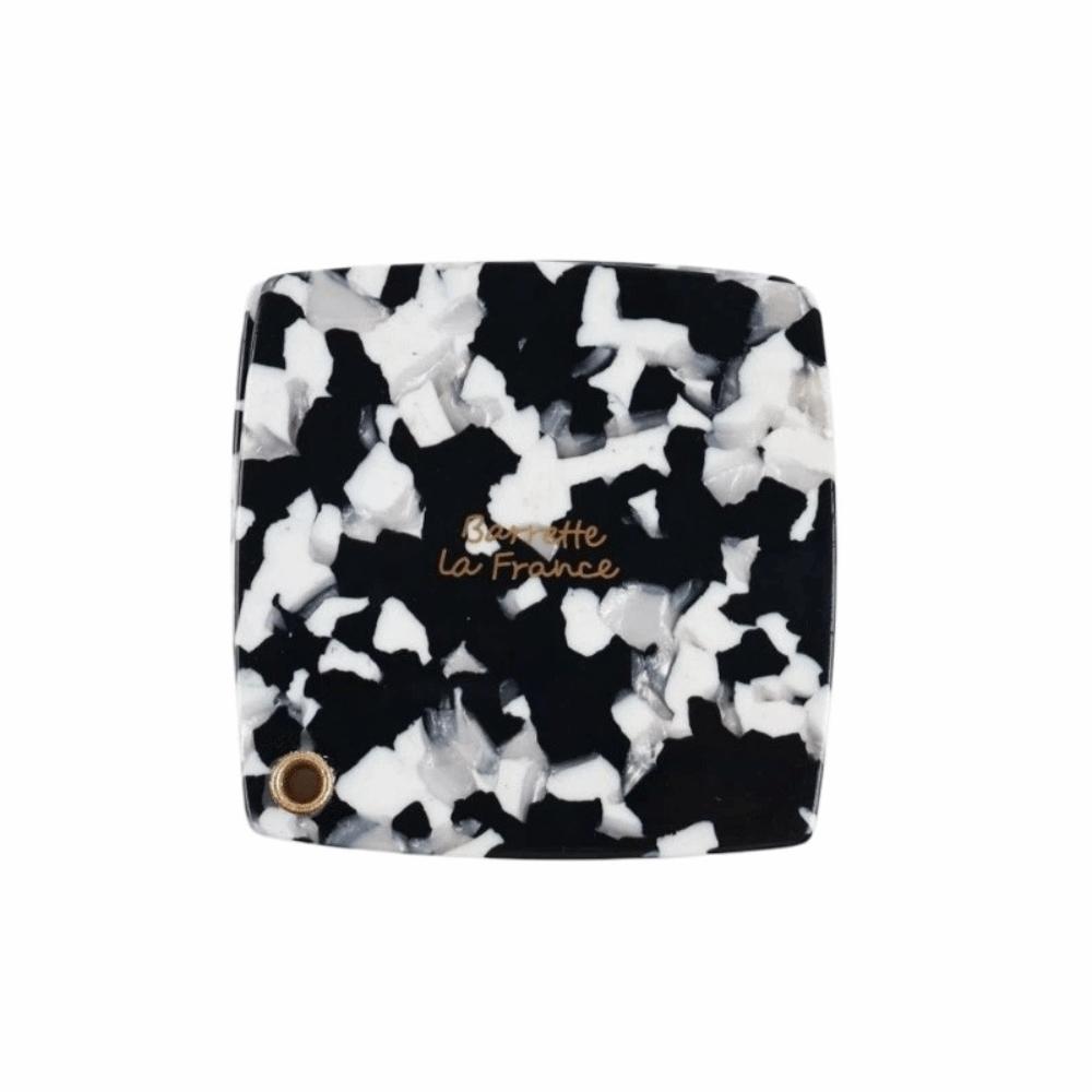 Square Acetate Makeup Mirror Colorful Rotating Mirror Handheld Portable Mirror Touch-ups