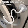 Silicone Washer Door Prop Front Load Washing Machine Door Holder with Magnetic Base Keeping Door Open Odor Prevention Removable Dryer Washer Stopper