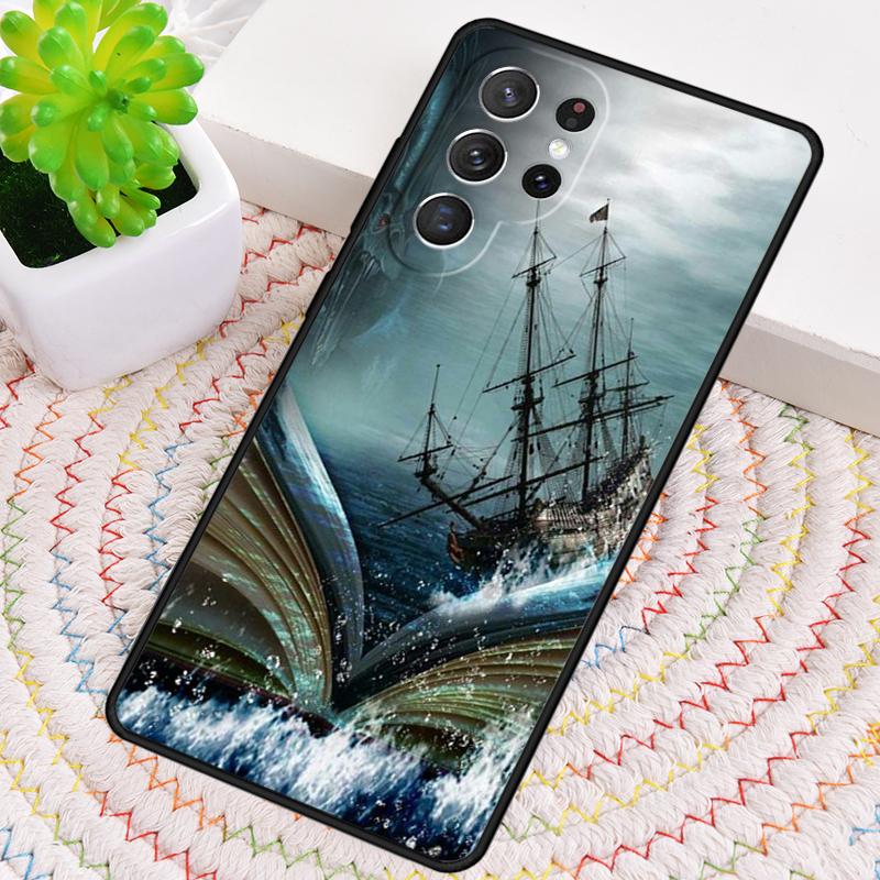 Book Magic Phone Case for Samsung Galaxy note 10 pro S26 Ultra S23 S24 FE S25 S21 S22 PLUS shockproof Cover