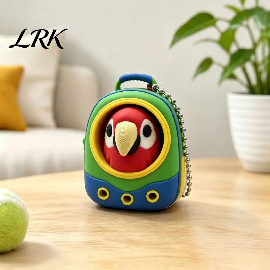 Офисные игрушки для стола, Рюкзак-животное, Кликер-игрушка для снятия стресса, Собака, Кошка, Пингвин, Попугай, Пальцевой кликер, Декоративный аксессуар для сумочки для снятия стресса