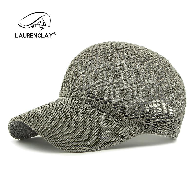 Summer new hat women's bright silk hollow mesh baseball cap fashion versatile cap sun hat tide