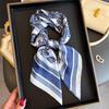 New Fashion 70X70cmPrinted Women's Scarf Pashmina Silk Scarf Square Shawl Decorative Headband Neck Luxury Design Bandana
