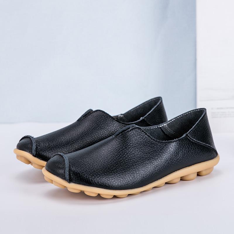 Size 35-46 Spring Women's Single Shoes Large Size Casual Flat Shoes Low Top Shoes Mom Shoes  Loafers